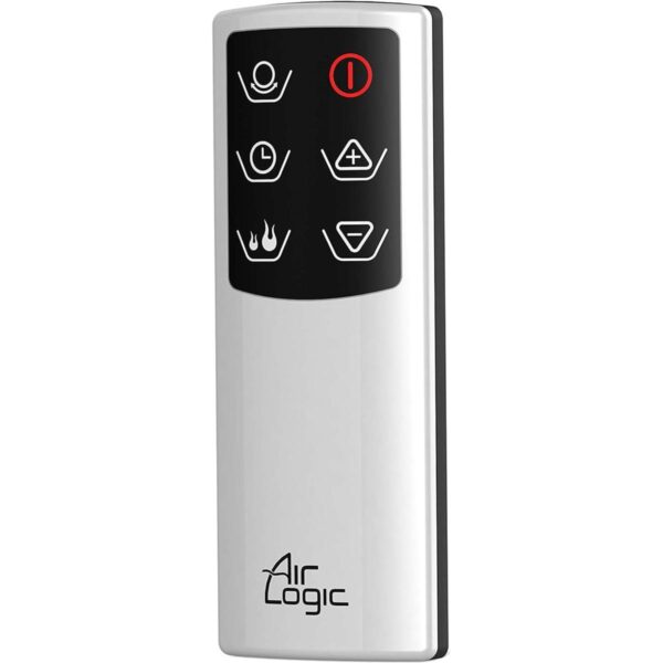 Lasko Calefactor eléctrico de torre 27 color plateado_5