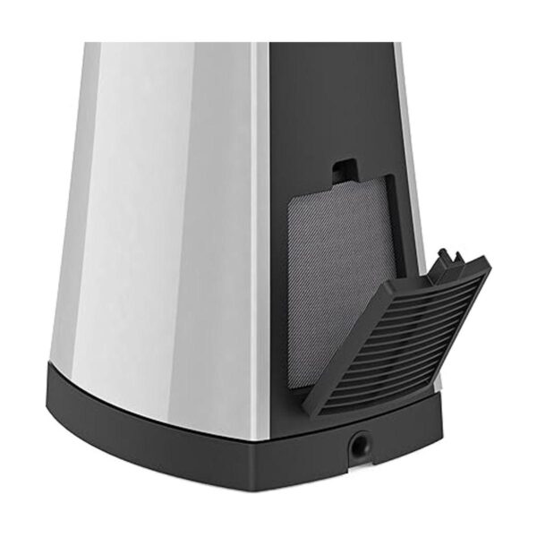 Lasko Calefactor eléctrico de torre 27 color plateado_4