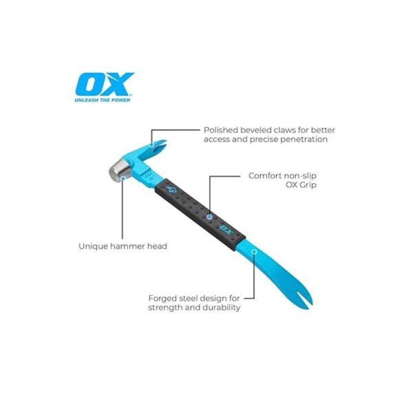 OX Tools Barra de garra 305