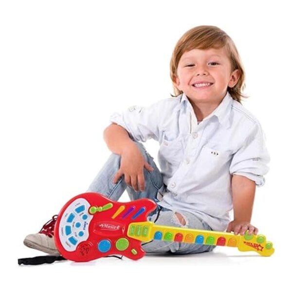 Guitarra eléctrica de juguete Dimple con más de 20_2