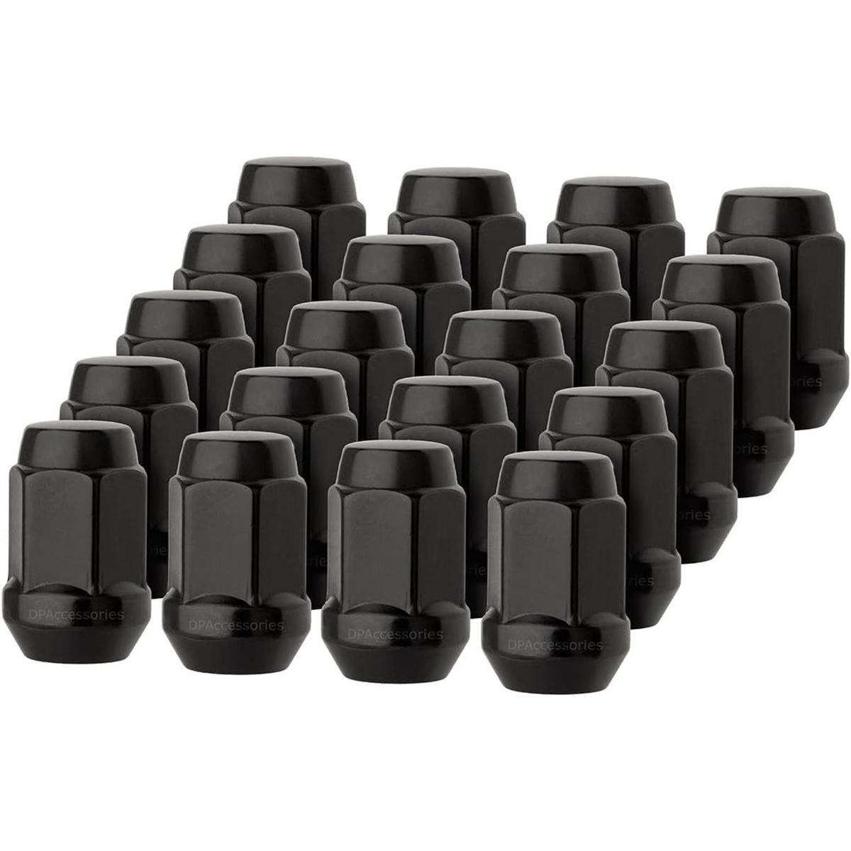 DPAccessories LCB3B6H04PAR tuercas para automotores Negro