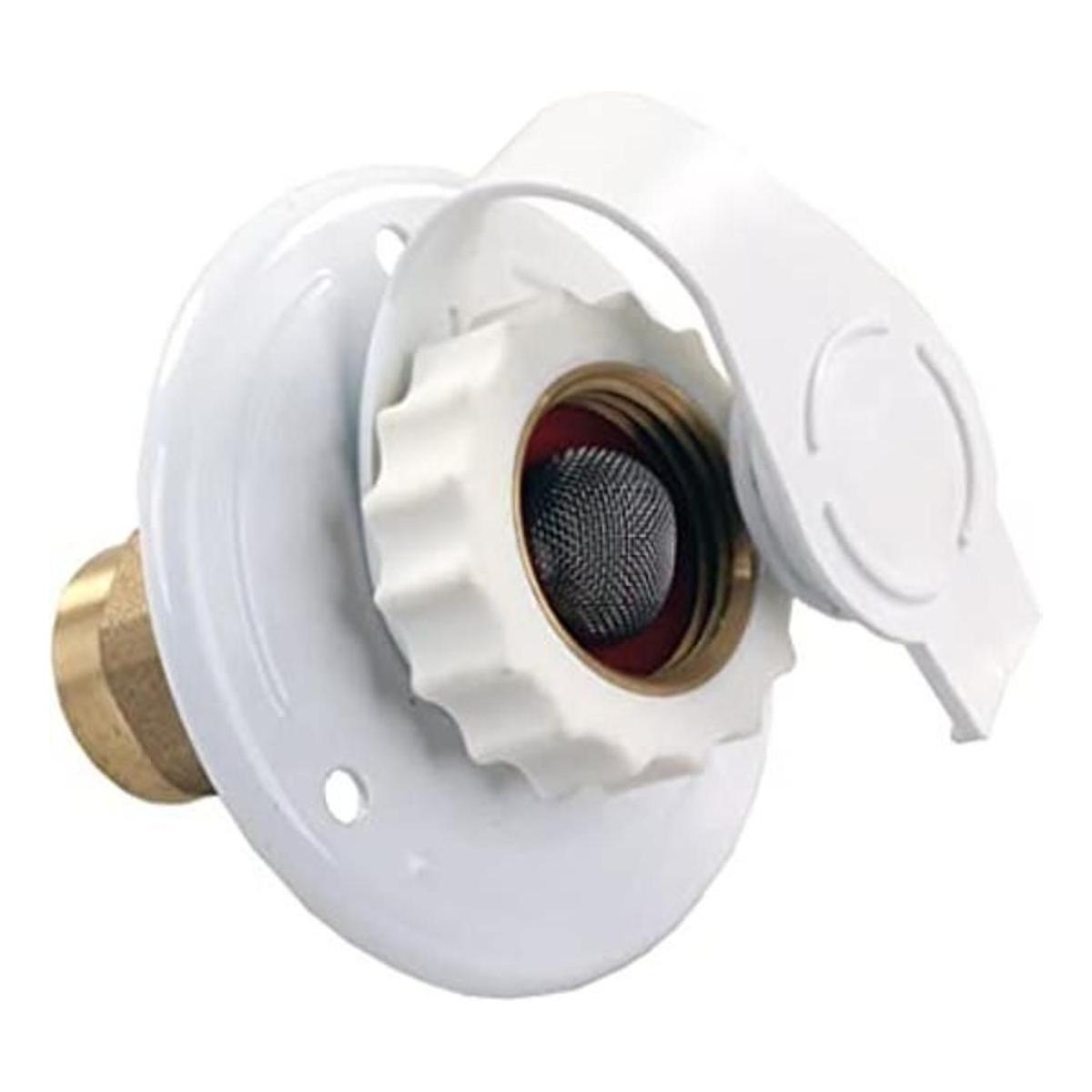 JR Products brida de agua urbana de metal Blanco
