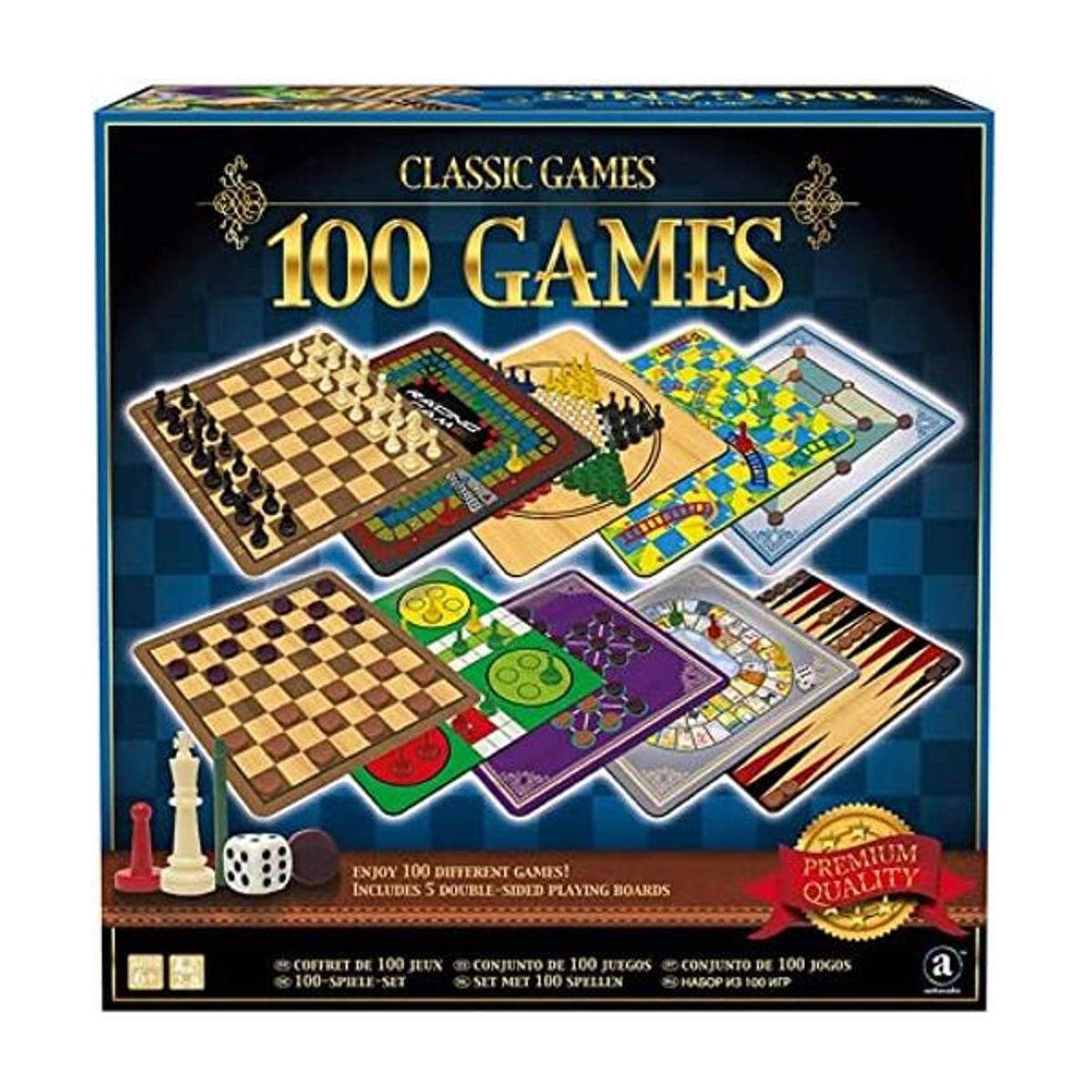 Colección de 100 juegos clásicos versión inglesa