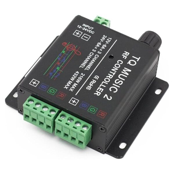 SUPERNIGHT Controlador táctil de música RGB LED con