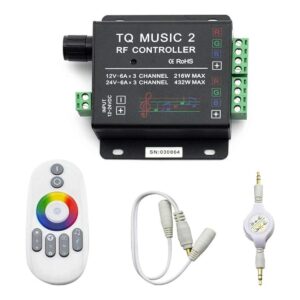 SUPERNIGHT Controlador táctil de música RGB LED con