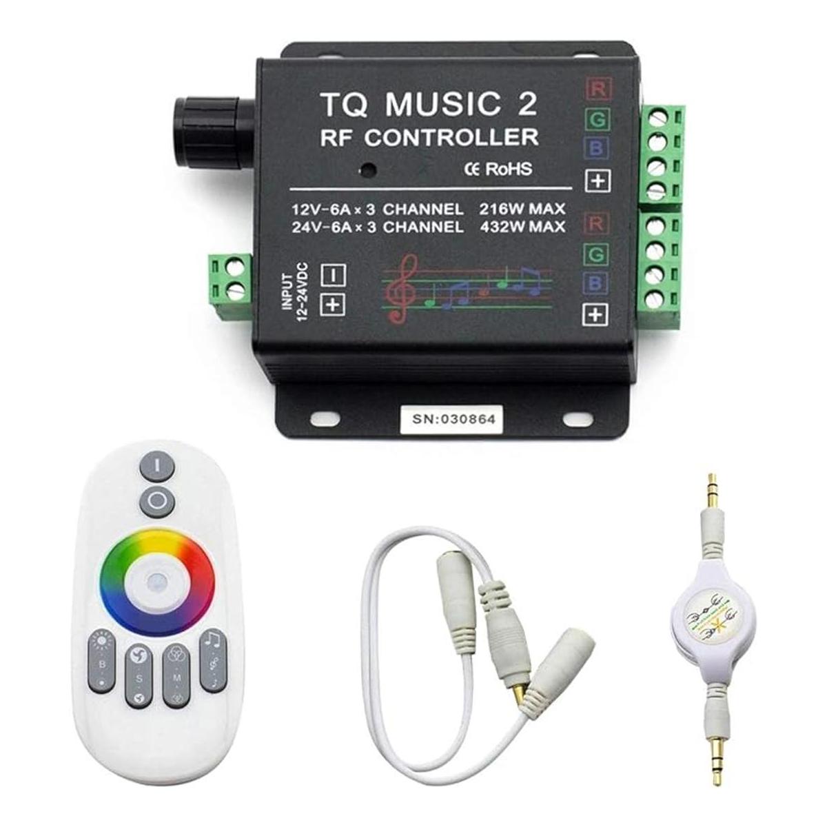 SUPERNIGHT Controlador táctil de música RGB LED con
