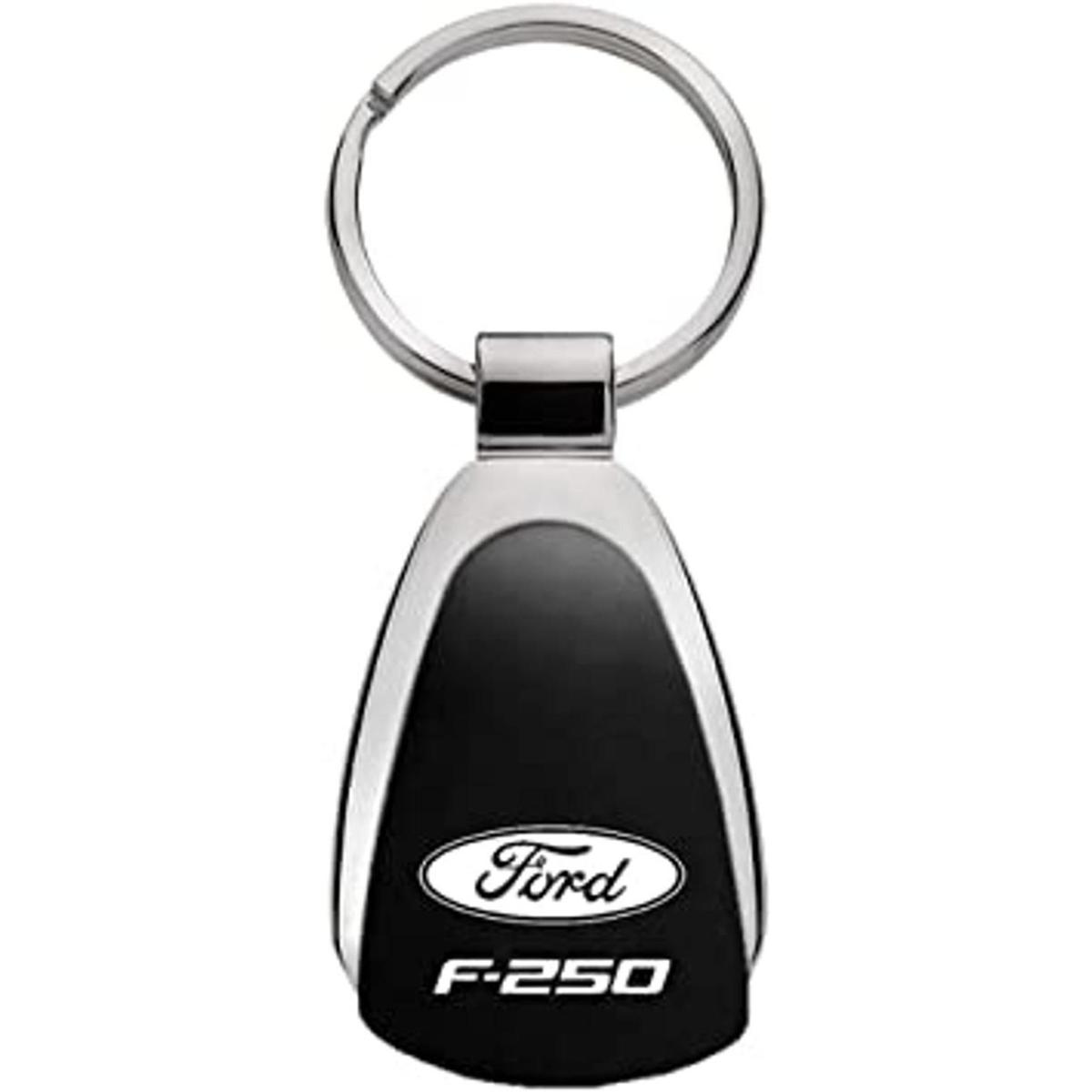 Ford Super Duty F250 Llavero de lágrima negro Negro
