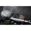 DreamSpa Cabezal de ducha de lluvia de 3 vías y 8