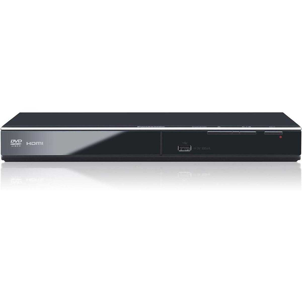 Panasonic Reproductor de DVD DVDS700 negro Convierte DVD