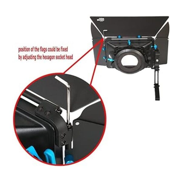 Fotga DP3000 M3 4x4 Caja mate para riel Follow Focus Rig