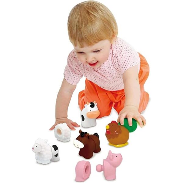 Bloques educativos Melissa Doug Pop Baby Toy 10 piezas_2