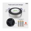 Paquete de 5 luces LED IPOW inalámbricas de noche lámpara