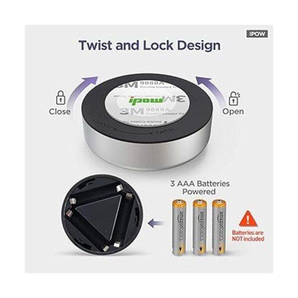 Paquete de 5 luces LED IPOW inalámbricas de noche lámpara