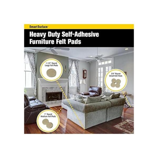 Smart Surface 8856 Almohadillas de fieltro autoadhesivas_5