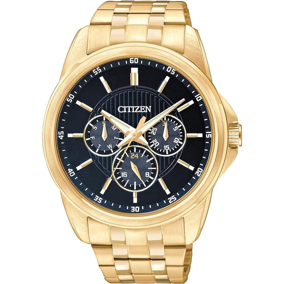 Citizen Quartz Mens Watch Stainless Steel Classic