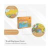 Round World Products Hemispheres World Map Puzle 500_4