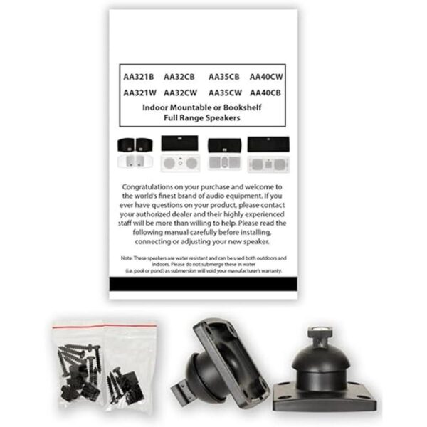 Audio acústico AA321B Altavoces interiores montables de_4