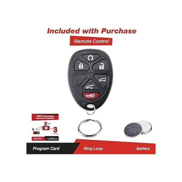 KeylessOption Repuesto de llavero transmisor de 6_2