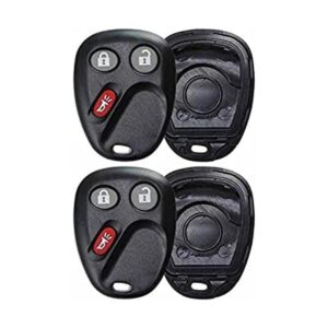 KeylessOption Carcasa de alarma para llave de coche con_1