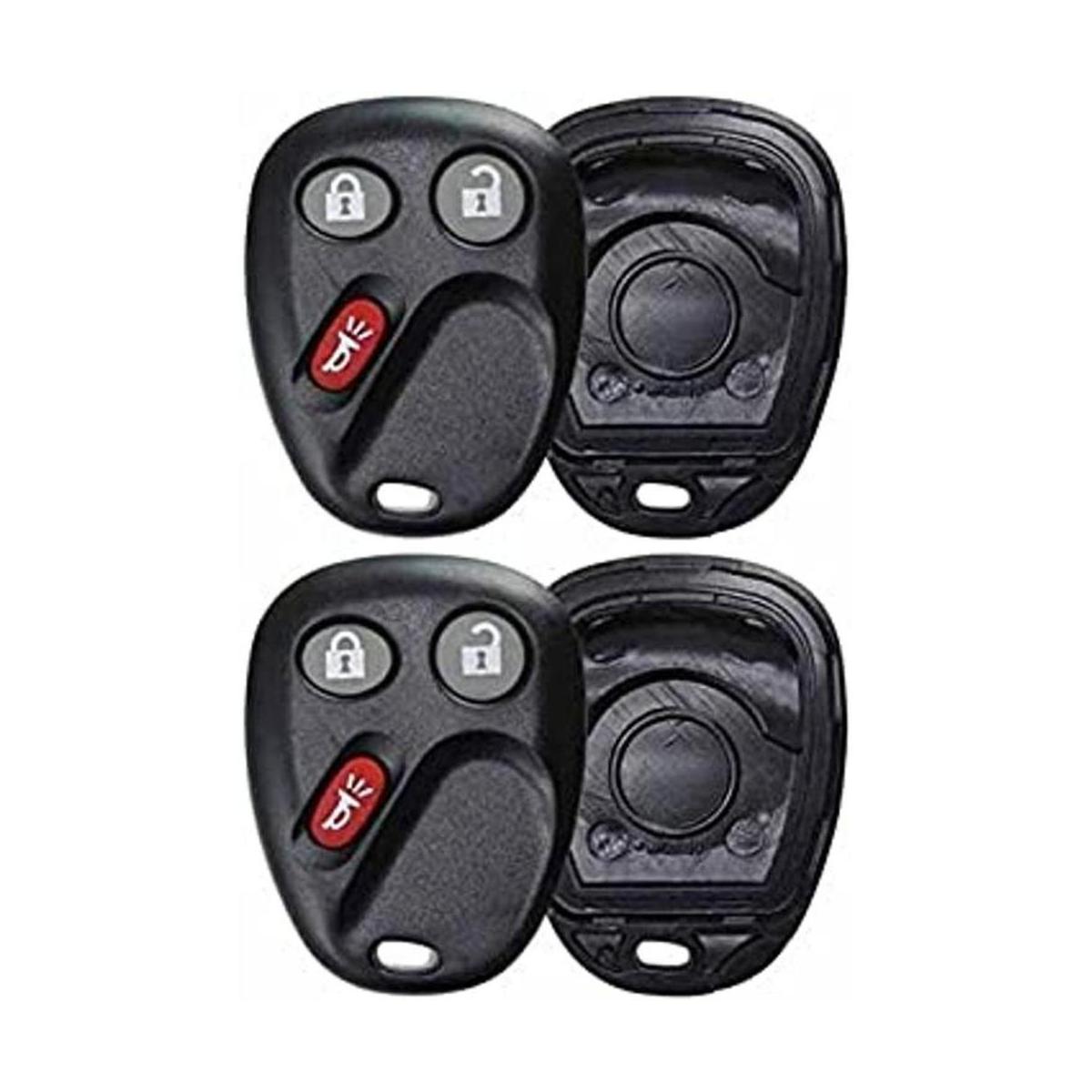 KeylessOption Carcasa de alarma para llave de coche con