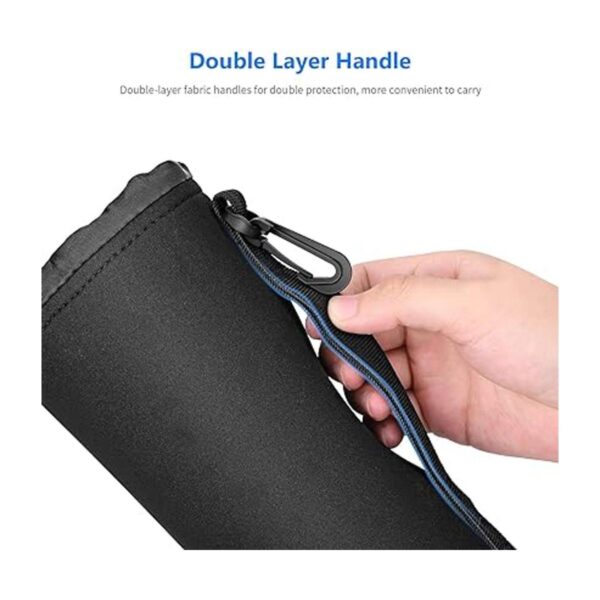 Neewer 4X Lens Case Lens Pouch Bag with Thick Protective