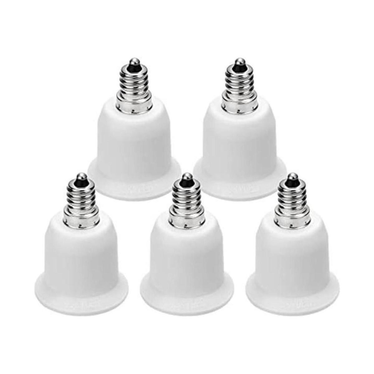 JACKYLED E12 a E26 E27 Enchufe de luz para candelabro