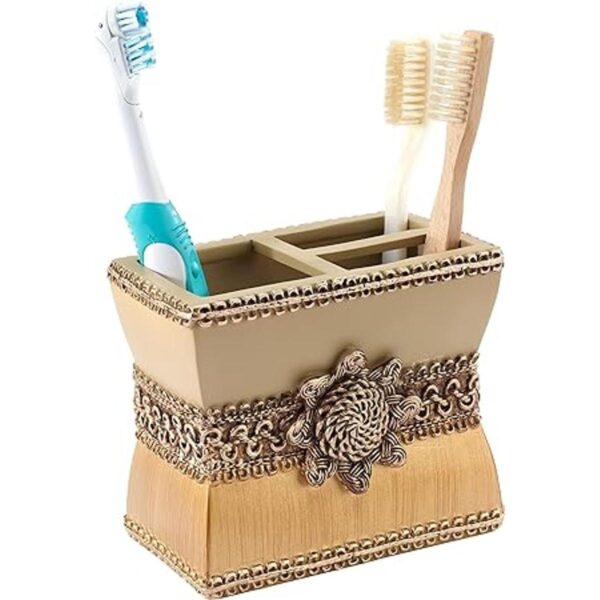 Avanti Linens 11166BGTE Soporte para cepillos de dientes_2