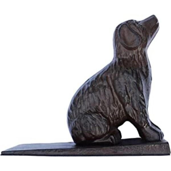 LuLu Decor tope de puerta de hierro fundido para perro_1