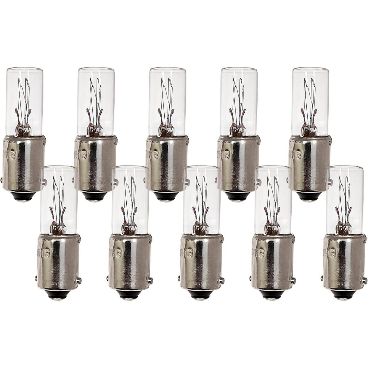 CEC Industries Bombillas de 120 MB 120 V 3 W forma