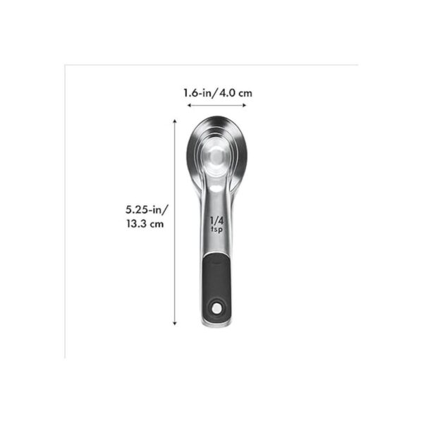 OXO Good Grips 4 cucharas medidoras de acero inoxidable_2