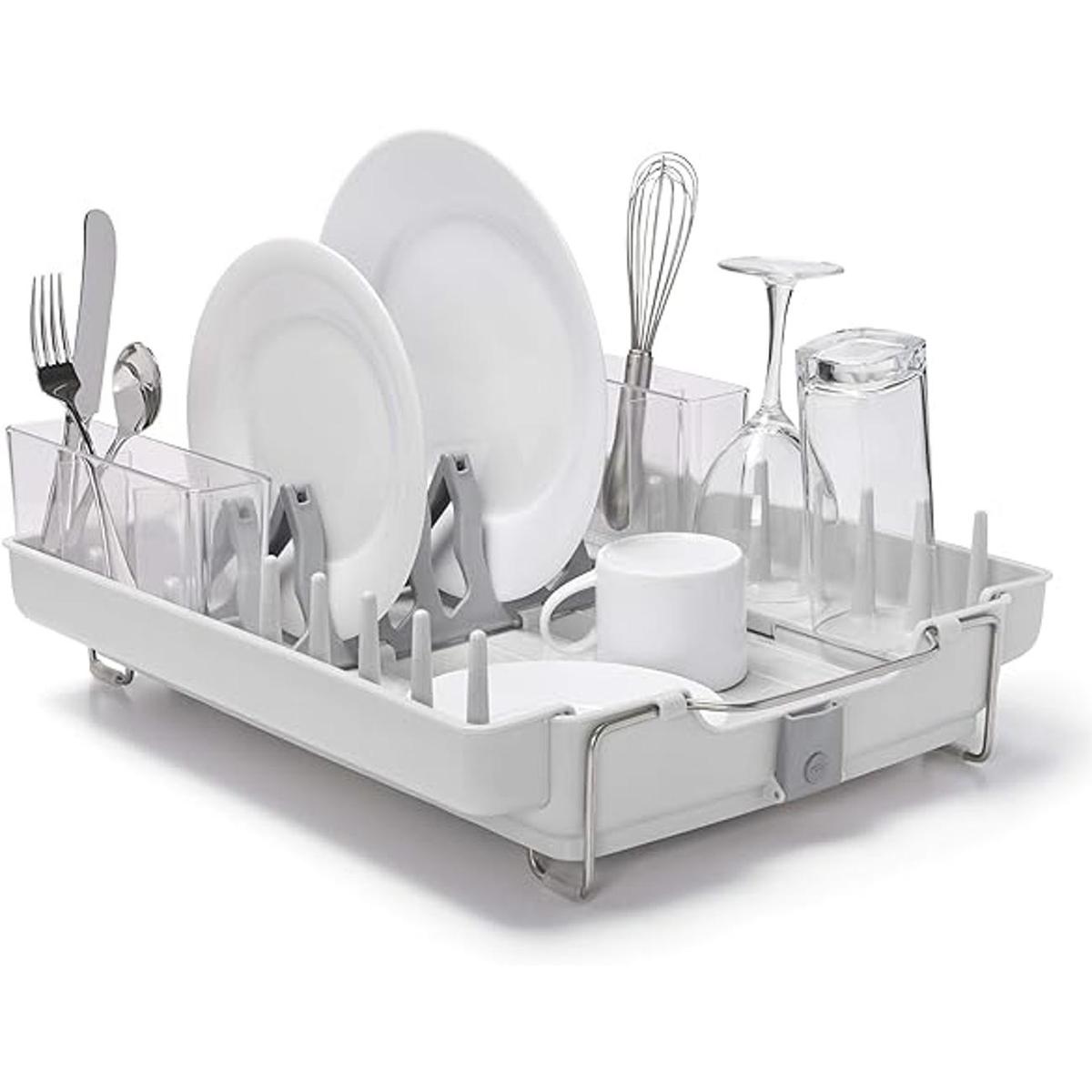 OXO estante plegable para platos Blanco diseño 1
