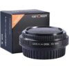 K F Concept Pro adaptador de montura de lente para Canon_1