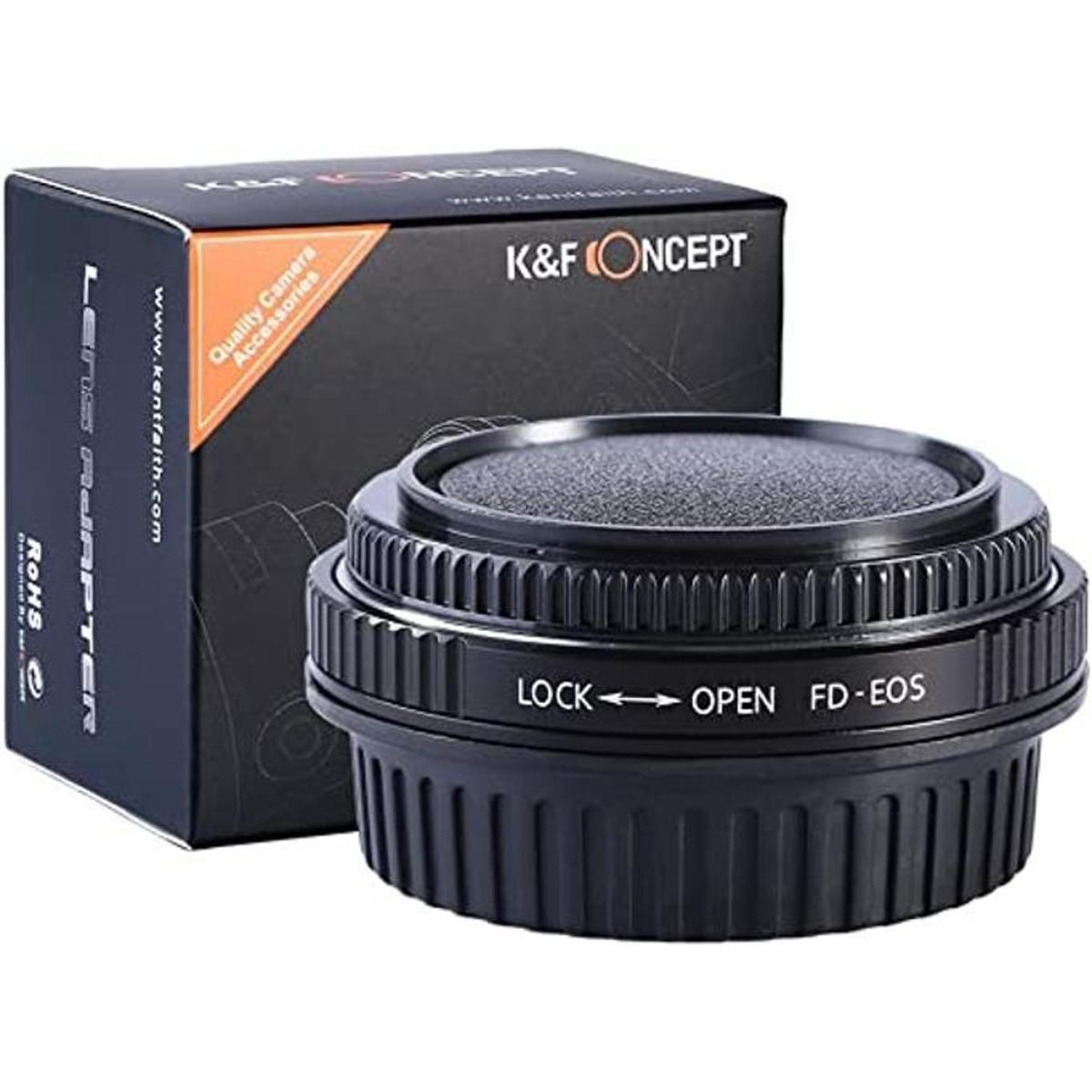 K F Concept Pro adaptador de montura de lente para Canon