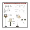 Royal Designs Inc. CS714AGL Candelabro decorativo con_4