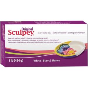 Original Sculpey arcilla blanca compuesta para esculturas_1