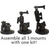 Panavise 13150 ActionGrip Kit de montaje de cámara con_2