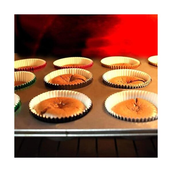 Eoonfirst moldes de papel metálico para cupcakes para