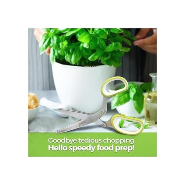 Jenaluca Tijeras de acero inoxidable para cortar verduras_4