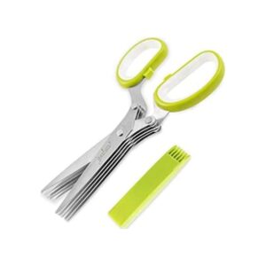 Jenaluca Tijeras de acero inoxidable para cortar verduras_1
