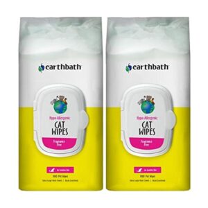 Toallitas naturales para gatos 100 unidades de Earthbath_1