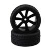 BQLZR 4PCS RC1 10 Coche deportivo plano con neumáticos de_2