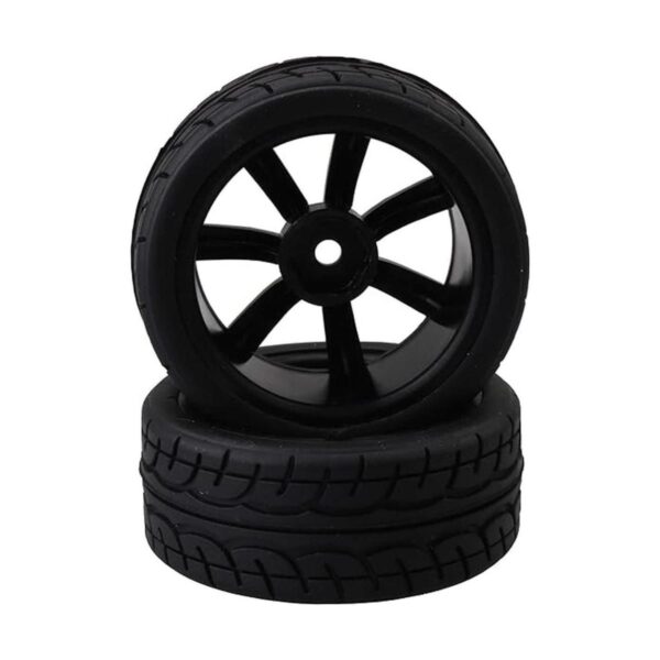 BQLZR 4PCS RC1 10 Coche deportivo plano con neumáticos de_2