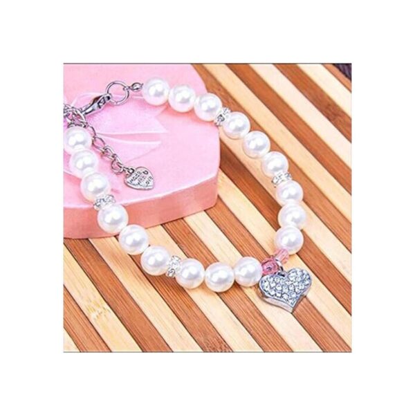 PETFAVORITES Collar de diseño de corazón de cristal de_2