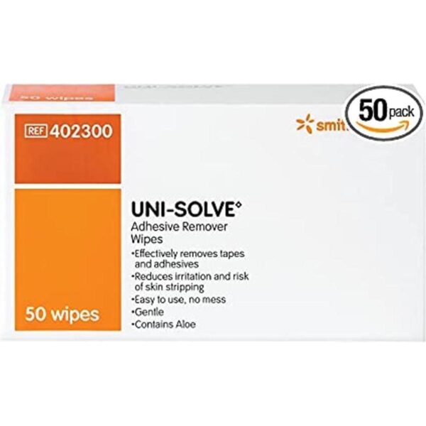 Removedor de adhesivos UniSolve toallitas húmedas