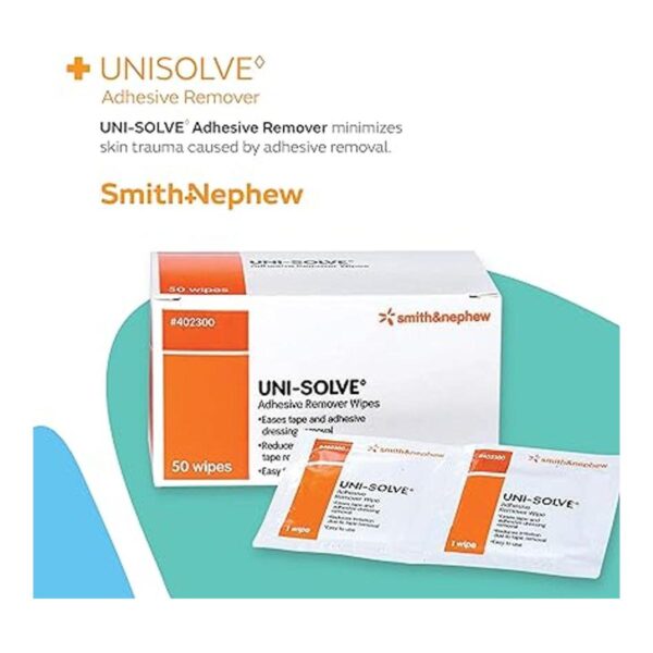 Removedor de adhesivos UniSolve toallitas húmedas