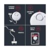 SABRE sensor de alarma de fugas o desborde de agua con_4