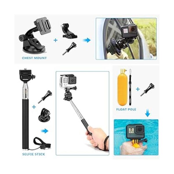 LuxeBell juego de accesorios para AKASO EK5000 EK7000_2