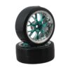 BQLZR Llanta de rueda de plástico azul en forma de Y con_2