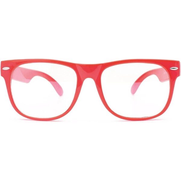 Gafas de sol clásicas con lentes transparentes vintage con_2