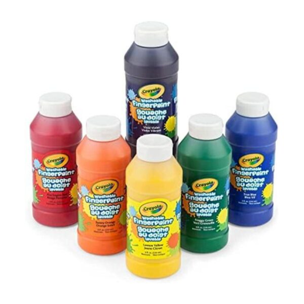 Crayola Pinturas lavables para dedos 6 unidades rellenos_1